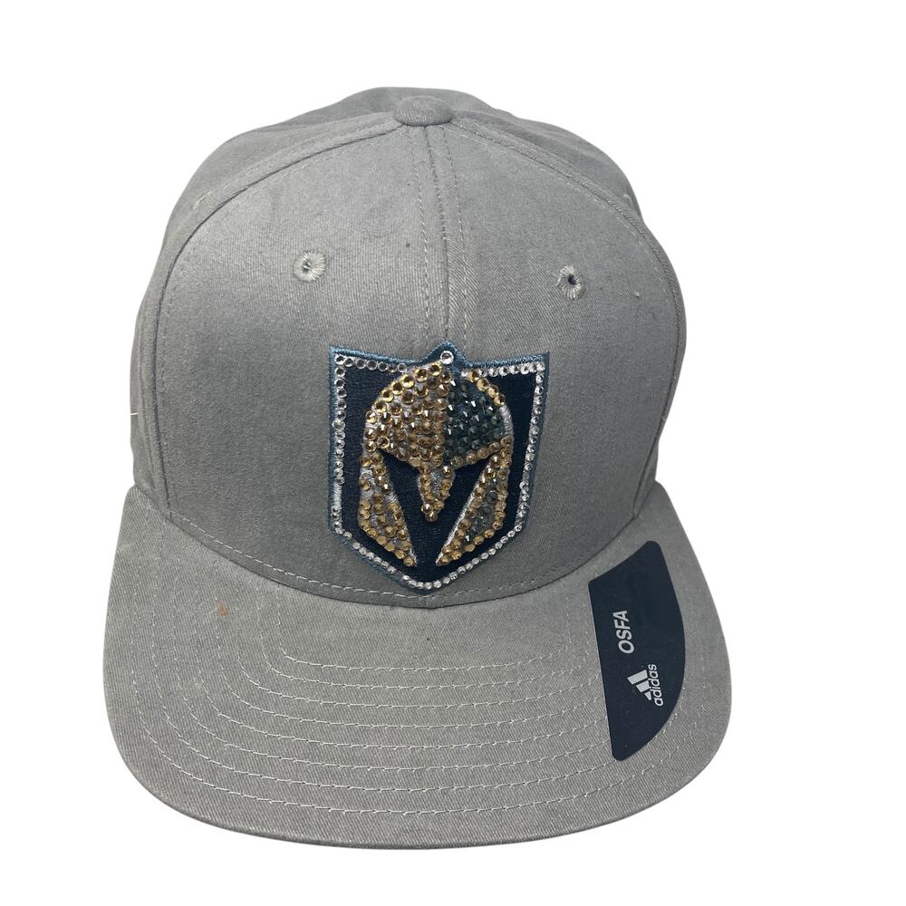 Vegas Golden Knights Baseball Hat One Size Adidas Rhinestone New